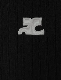 Reedition Short-Sleeve Mockneck Sweater