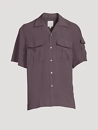 Short-Sleeve Shirt With Pockets