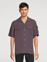 Short-Sleeve Shirt With Pockets