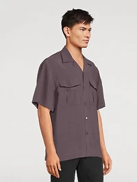 Short-Sleeve Shirt With Pockets