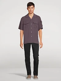 Short-Sleeve Shirt With Pockets