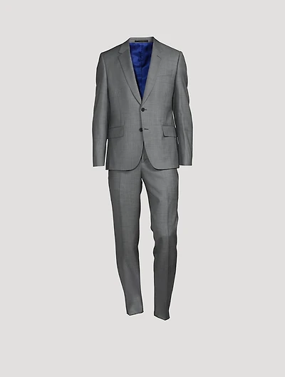 Wool Tailored Two-Piece Suit