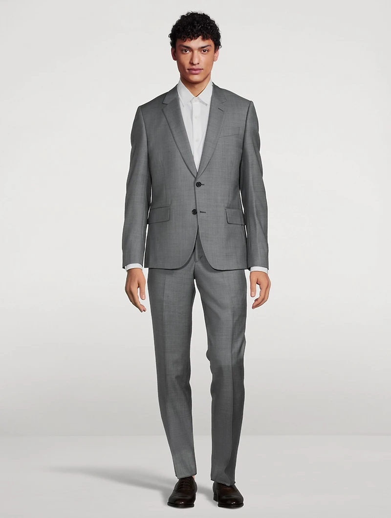 Wool Tailored Two-Piece Suit