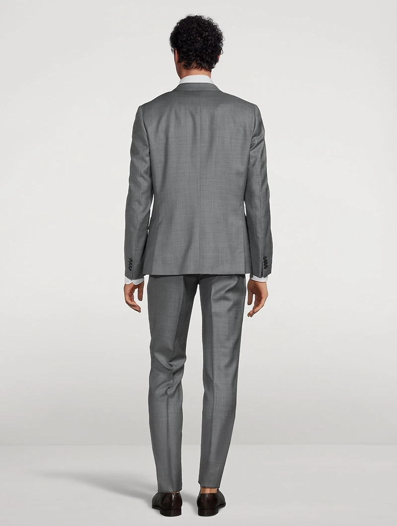 Wool Tailored Two-Piece Suit