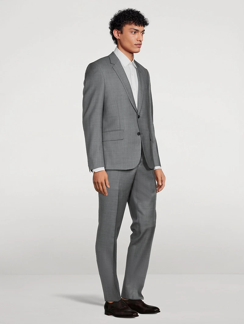 Wool Tailored Two-Piece Suit