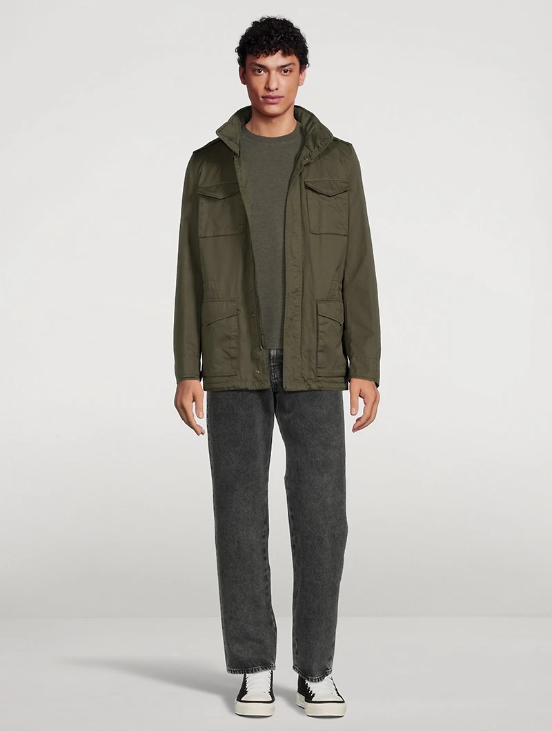 Washed Cotton Field Jacket