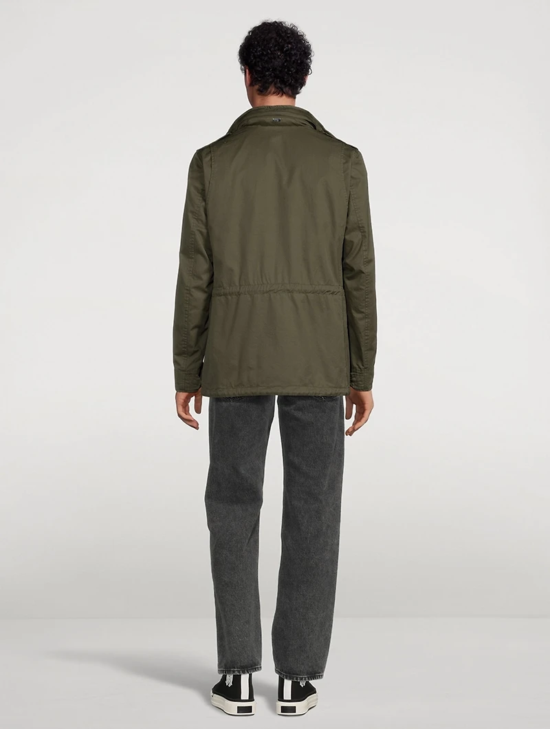 Washed Cotton Field Jacket