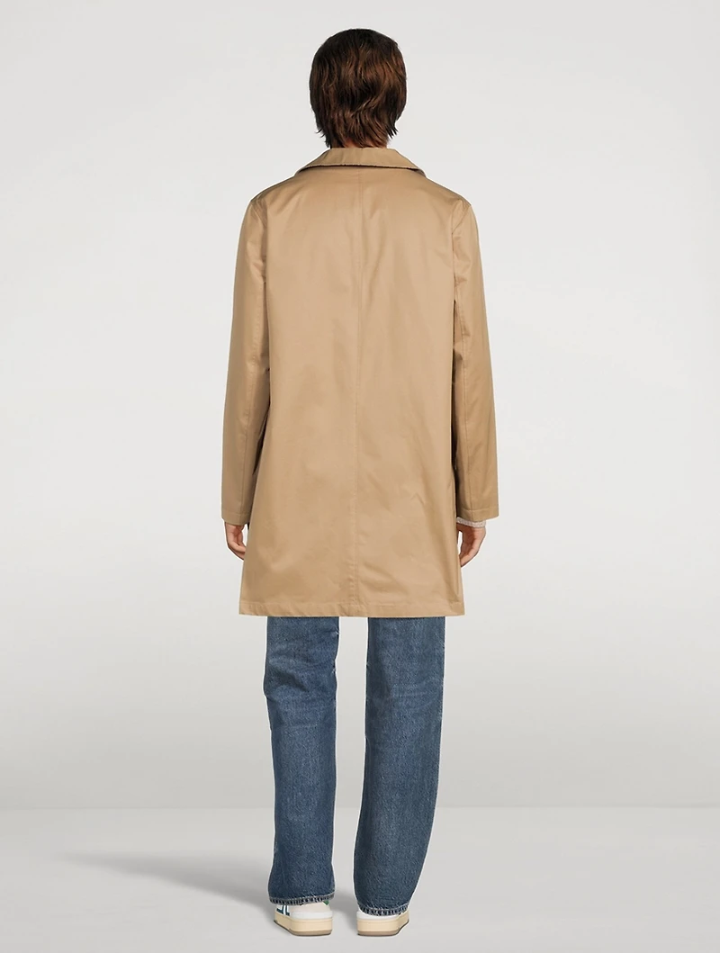 Delon Cotton Trench Coat