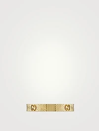 18K Gold Ring With Diamonds