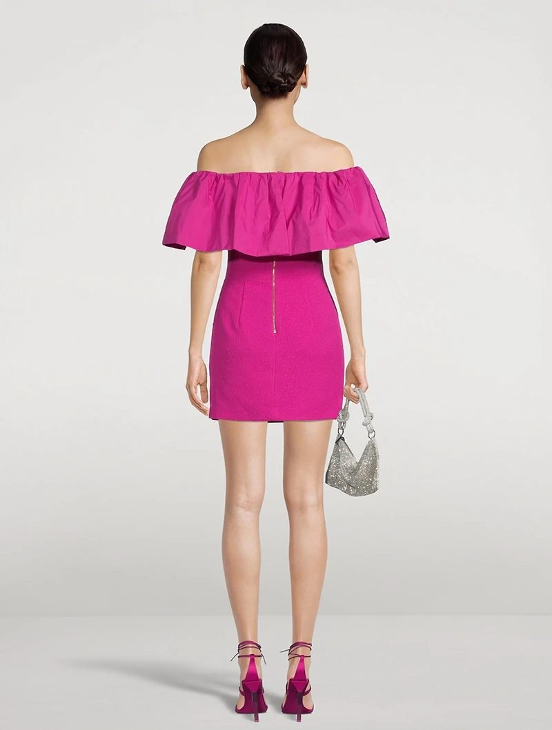 Cecily Off-The-Shoulder Mini Dress