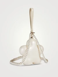 Micro Star Bag With Pearl Crossbody Strap
