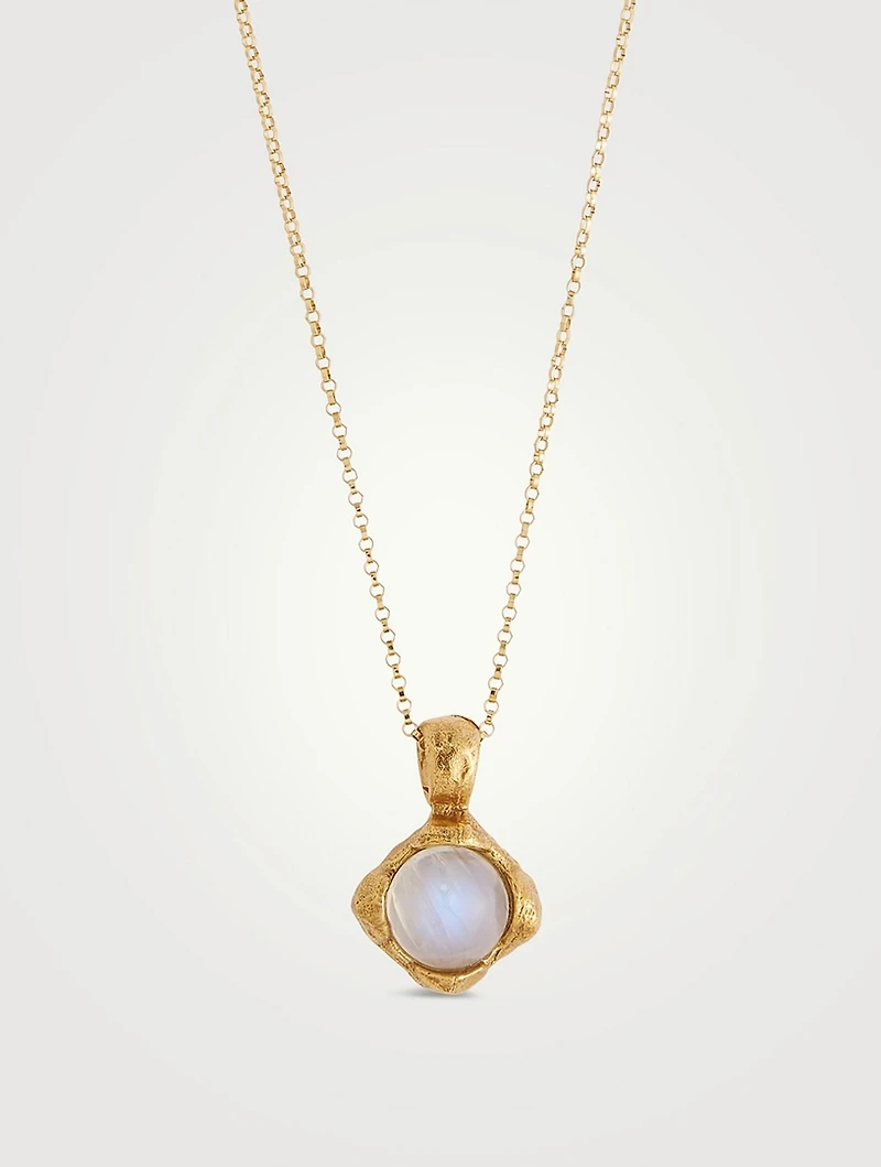 The Lunar Fragment Moonstone Necklace