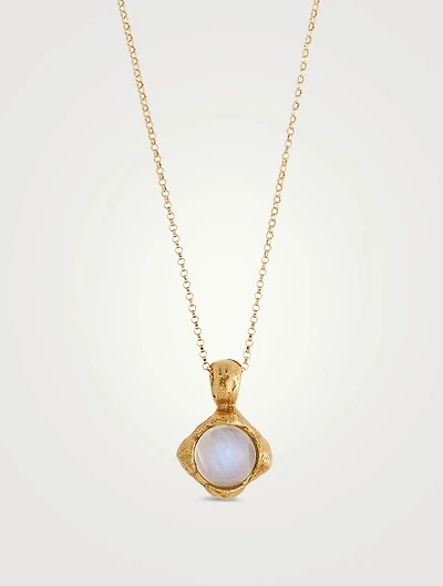 The Lunar Fragment Moonstone Necklace