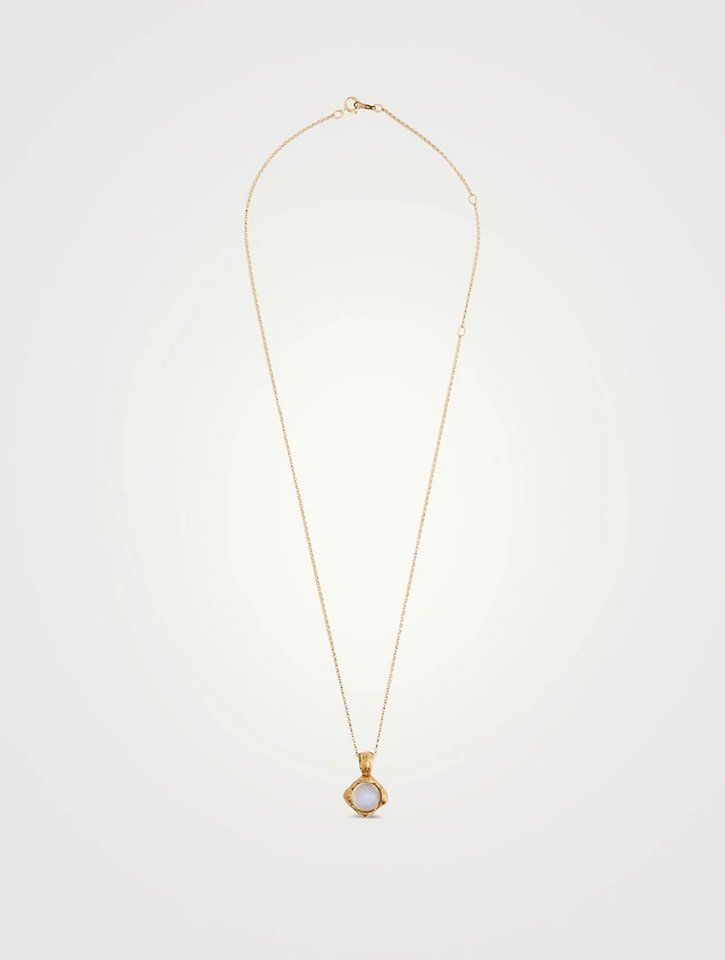 The Lunar Fragment Moonstone Necklace