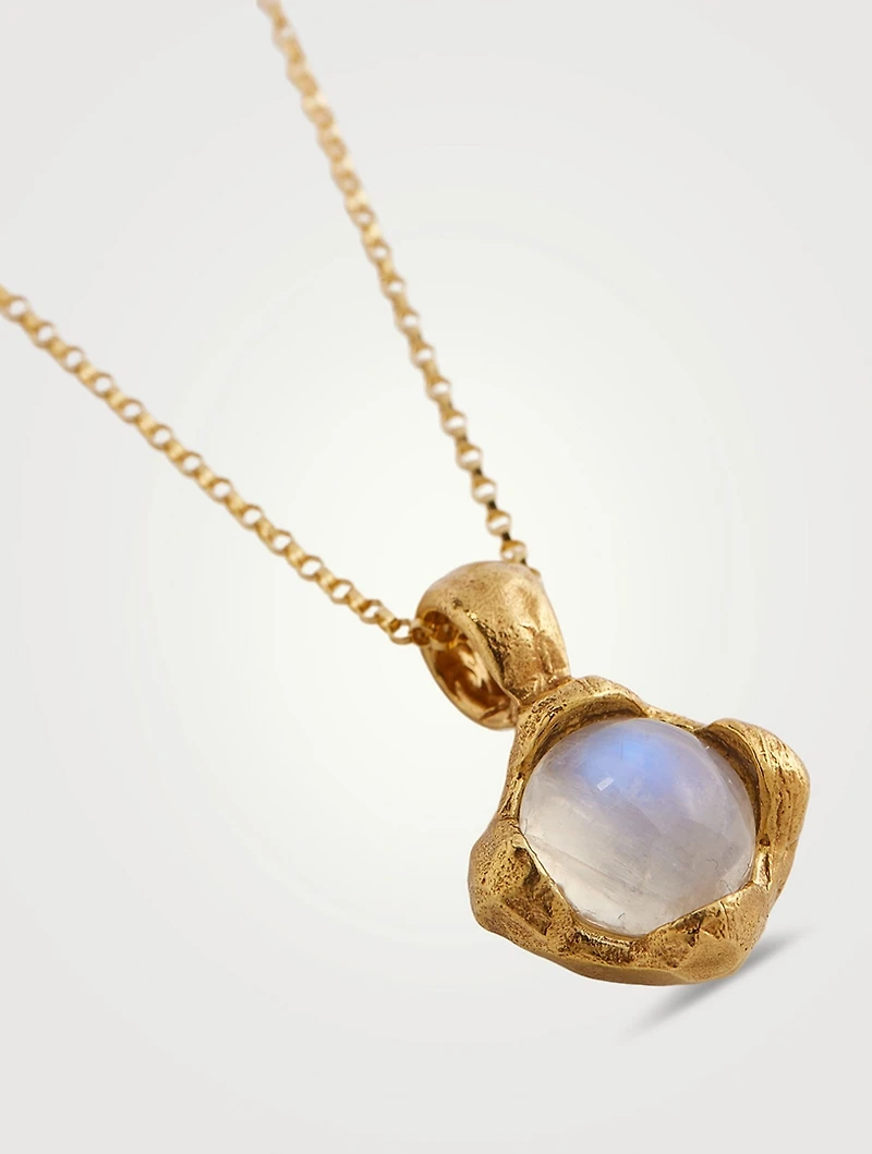 The Lunar Fragment Moonstone Necklace