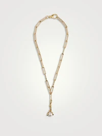 The Celestial Raindrop Pearl Choker Necklace