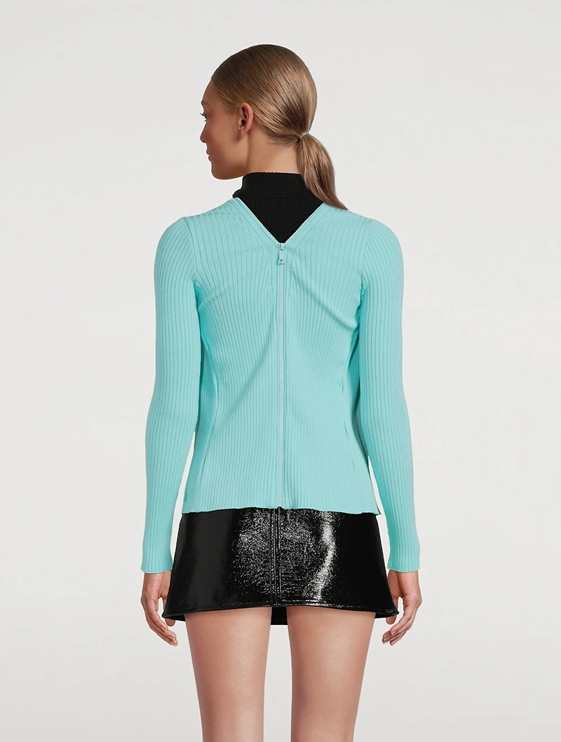 Zip Cardigan