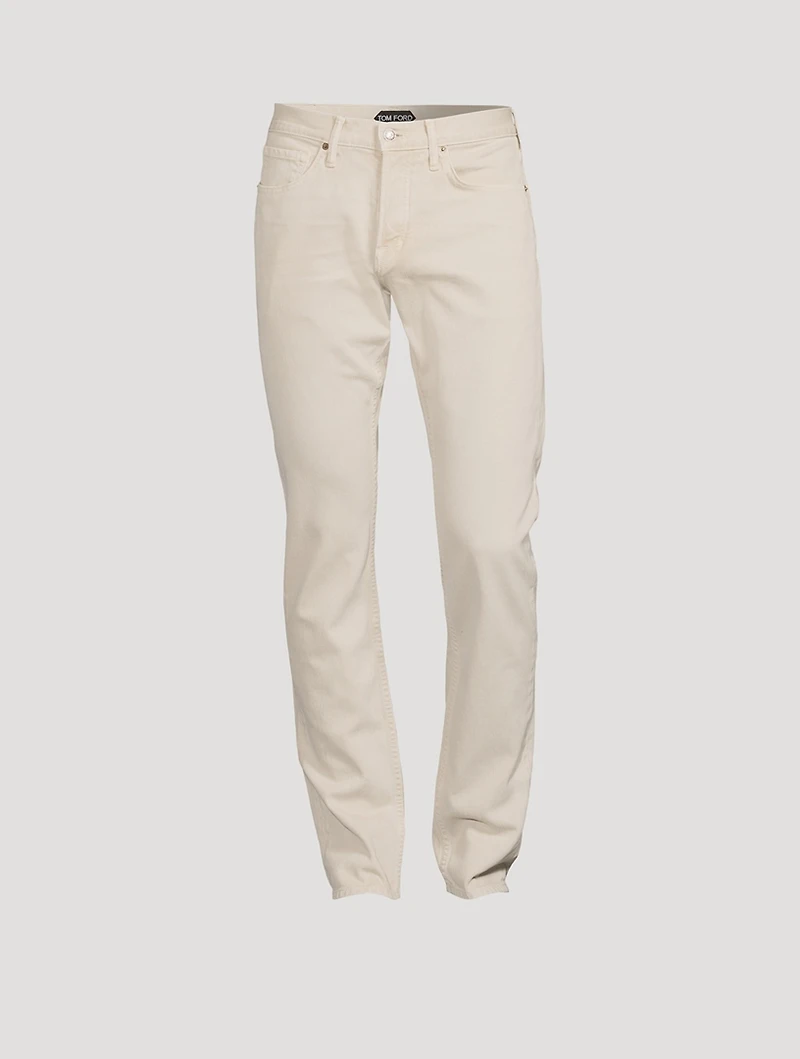 Corduroy Slim-Fit Pants
