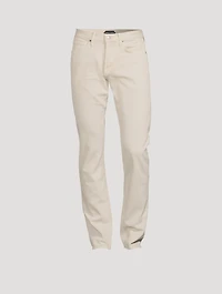 Corduroy Slim-Fit Pants