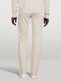 Corduroy Slim-Fit Pants