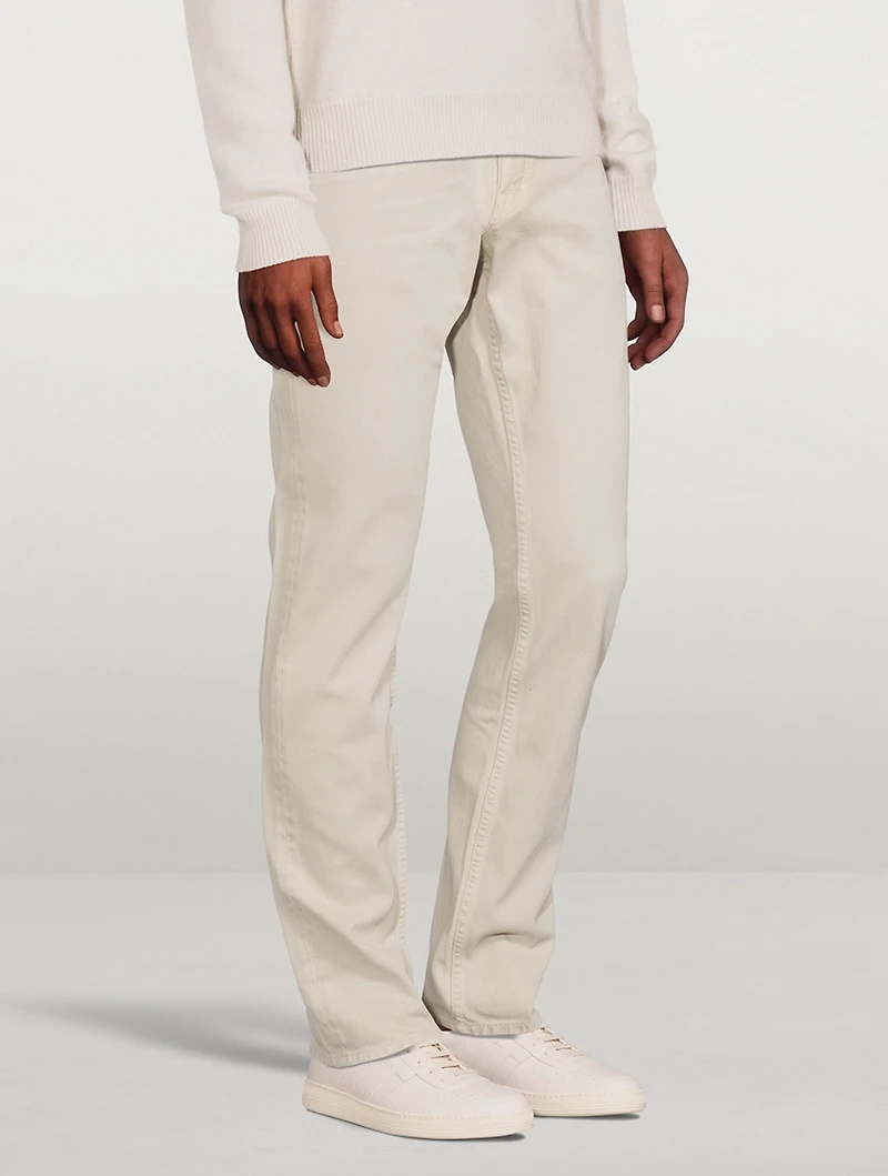 Corduroy Slim-Fit Pants
