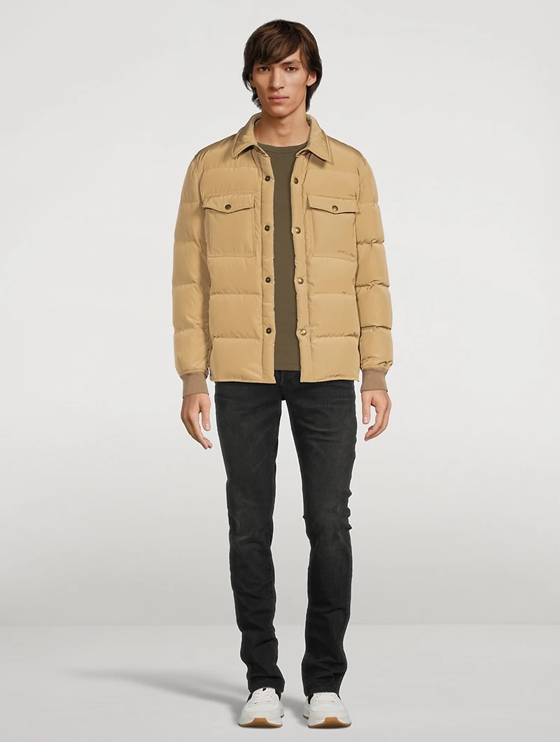 Down Outershirt Jacket