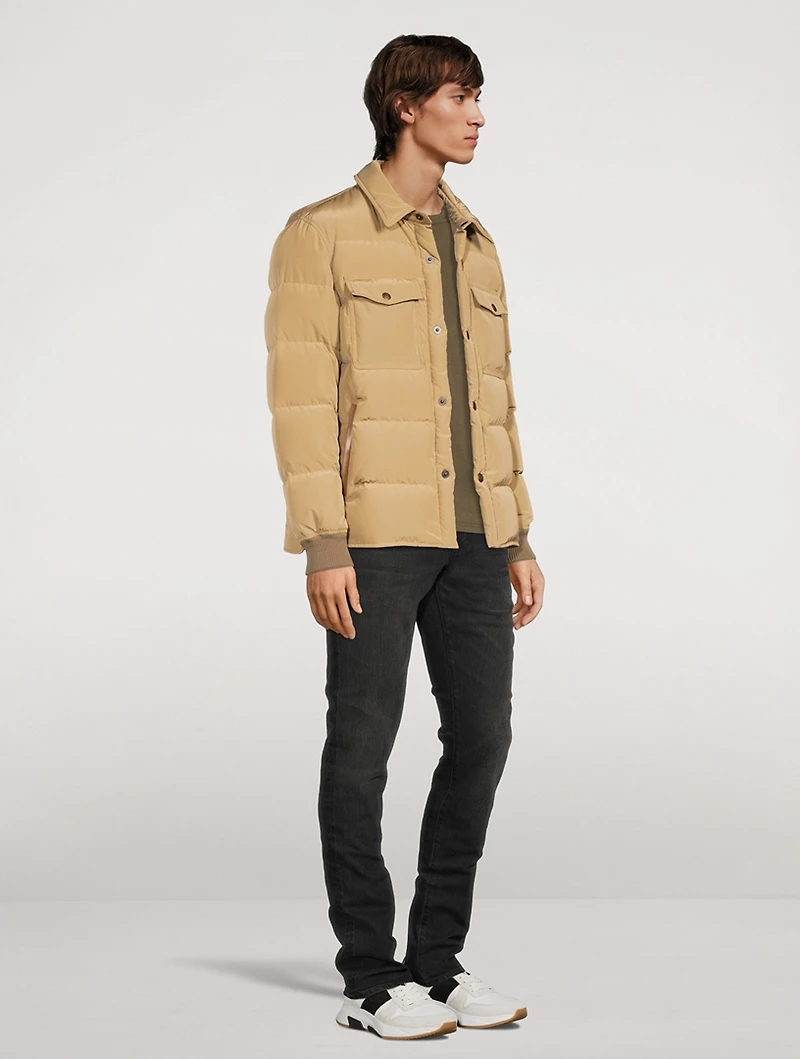 Down Outershirt Jacket