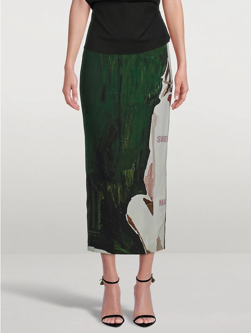 Native Midi Skirt New York Review of Books Print