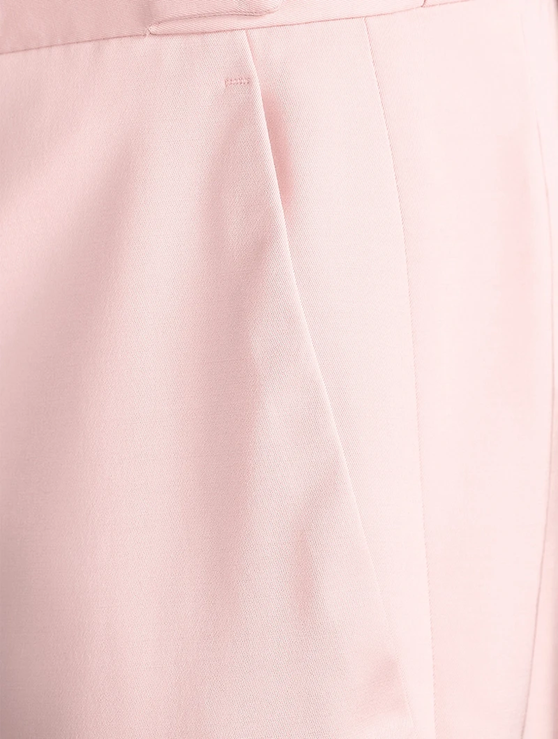 Wool-Blend Slim-Fit Pants