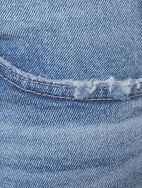 Saige High-Rise Straight Jeans