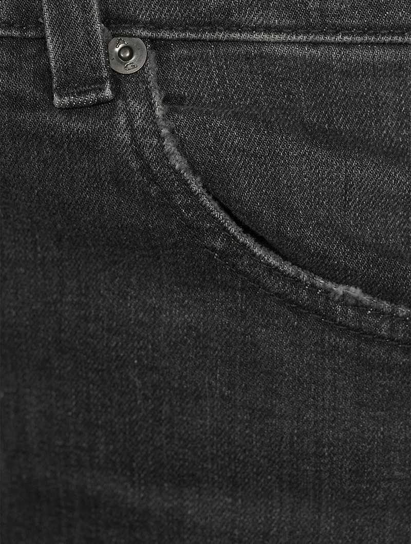 Saige High-Rise Straight Jeans