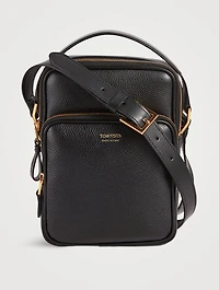 Leather Mini Messenger Bag