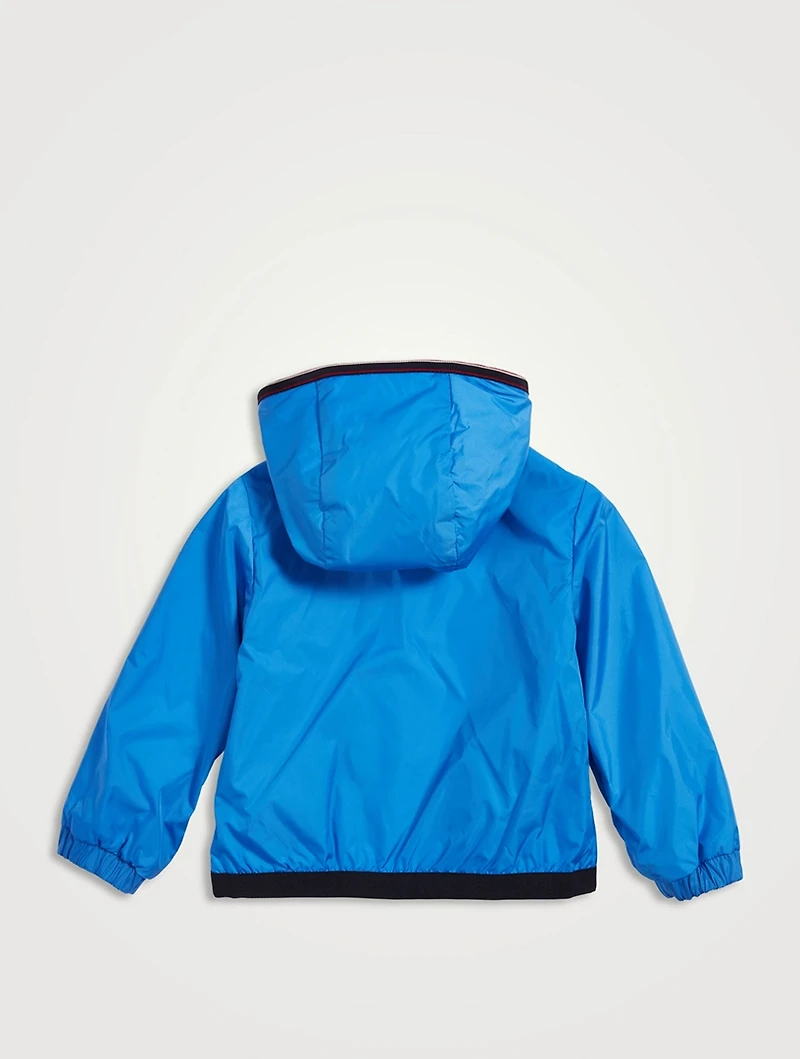 Anton Nylon Rain Jacket With Hood