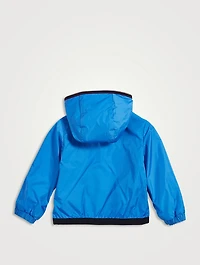 Anton Nylon Rain Jacket With Hood