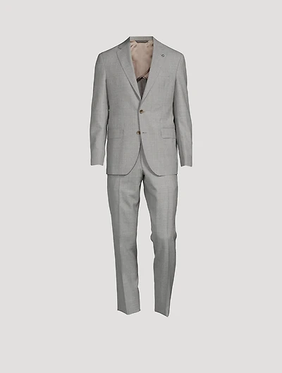 Dallas Wool Two-Piece Suit