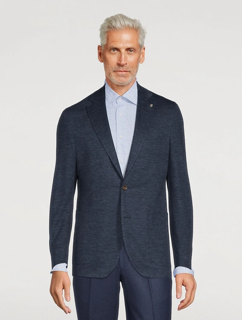 Hampton Linen And Cotton Jacket