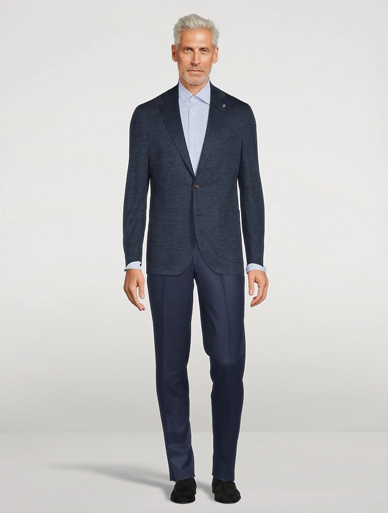 Hampton Linen And Cotton Jacket