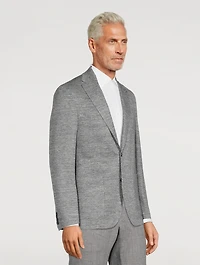Hampton Linen-Blend Melange Jacket