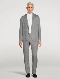 Hampton Linen-Blend Melange Jacket