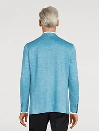 Hartford Wool Silk And Linen Knit Jacket