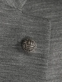 Hartford Wool And Silk Two-Blend Suit