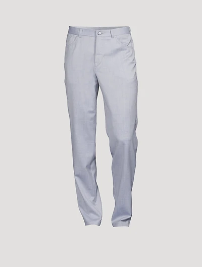Sage Wool Tailored Pants