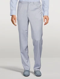 Sage Wool Tailored Pants