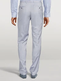 Sage Wool Tailored Pants