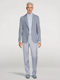 Sage Wool Tailored Pants