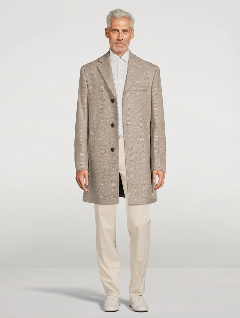 Sage Stretch Cotton And Cashmere Pants