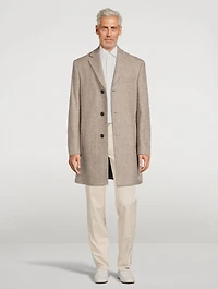 Sage Stretch Cotton And Cashmere Pants