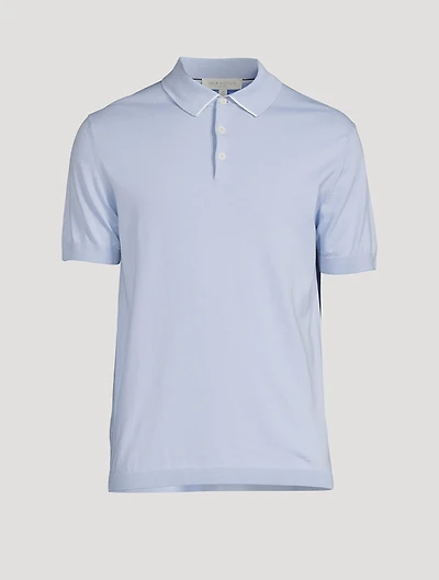 Roslyn Cotton Knit Polo