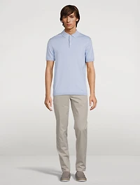 Roslyn Cotton Knit Polo