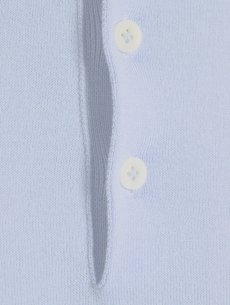 Roslyn Cotton Knit Polo